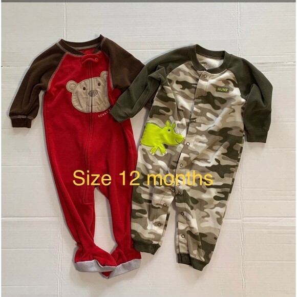 Child of Mine by Carter's pajamas Size 12 months - Picture 1 of 10